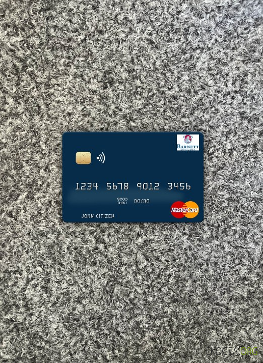 Dominica Barnett Capital Bank mastercard photolook recto